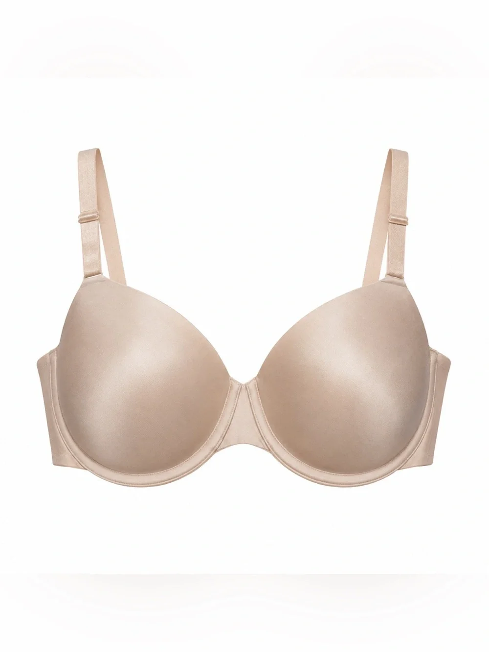 Soma Vanishing 360 Bra 42C Nude Beige Full Coverage Smooth T-Shirt Bra